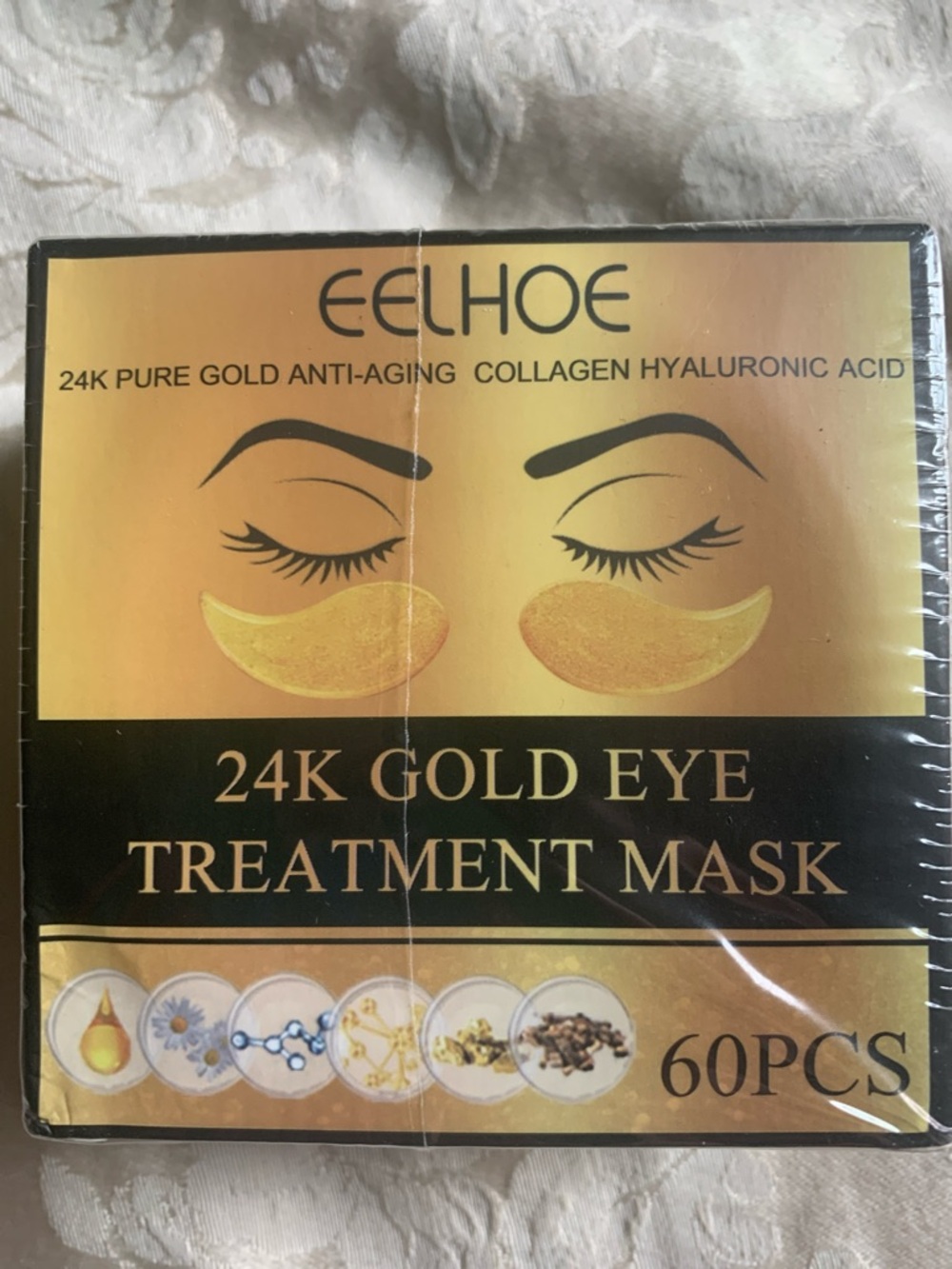 EELHOE 24K Gold Eye Treatment Mask - Gold